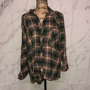Grunge flannel